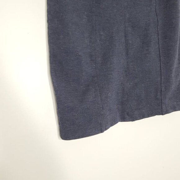 Dalia Navy Blue Classic Mini Pencil Comfort Skirt Spandex Size 6 - Picture 5 of 9